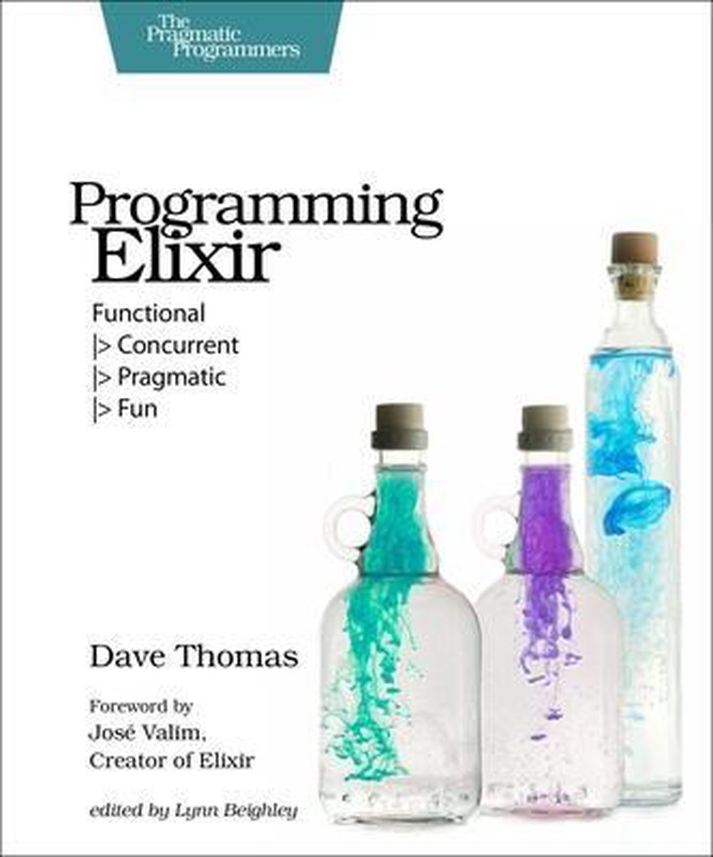 Omslag van Programming Elixir