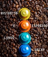 Barzini koffiecups Lungo ( mild ) 6 x 80 stuks ( nog geen 20ct per cupje )