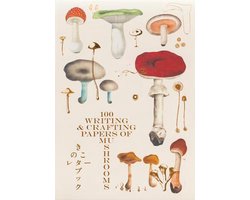 Omslag van 100 Writing and Crafting Papers of Mushrooms