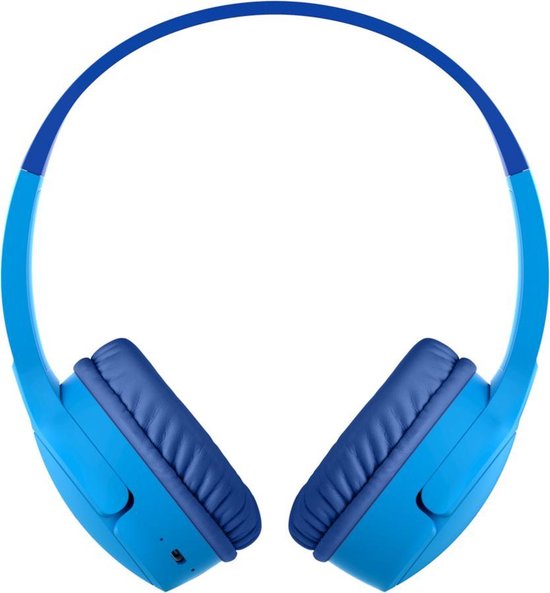 Belkin SOUNDFORM™ Draadloze mini-koptelefoon voor kinderen - Blauw | bol.com
