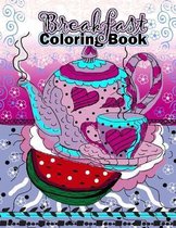 Breakfast Coloring Book