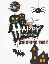 Happy Halloween Coloring Book
