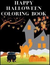 Happy Halloween Coloring Book