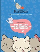 Katzen Malbuch