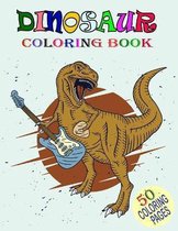 Dinosaur Coloring Book.: 50 coloring pages