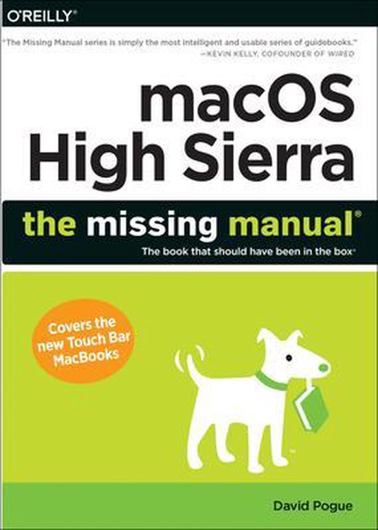 macOS High Sierra – The Missing Manual - cover