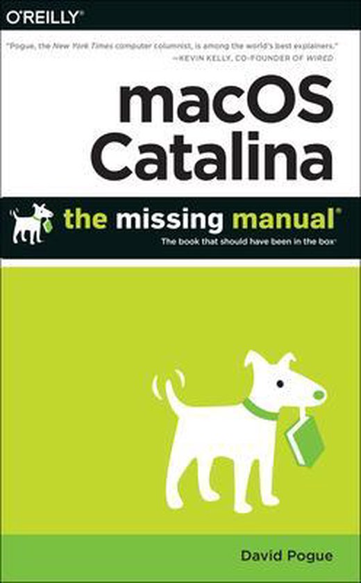 macOS Catalina The Missing Manual The Book That Should Have  ... - cover