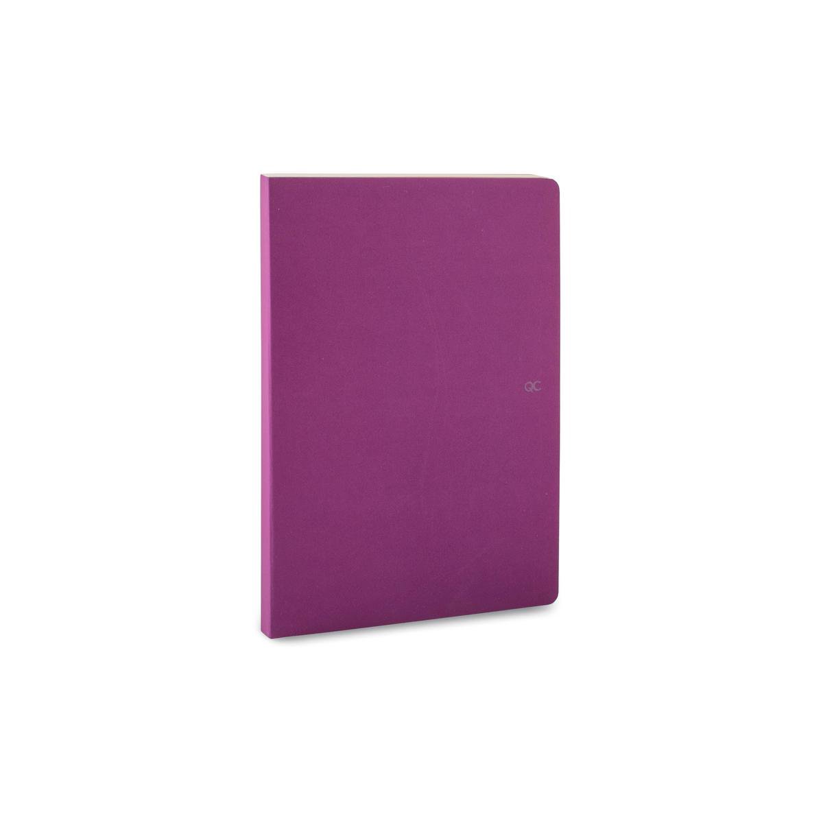 Quattro Colori On The Go Notebook A5, elegant-violet, dots, set van 2 stuks