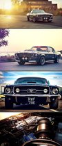 Ford Mustang deurposter 102x232 cm