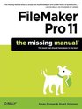 Filemaker Pro 11: The Missing Manual