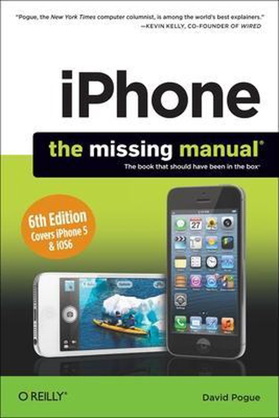 Iphone: The Missing Manual - cover