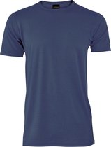 Ivanhoe T-shirt Agaton Heren Merinowol Donkerblauw Maat S