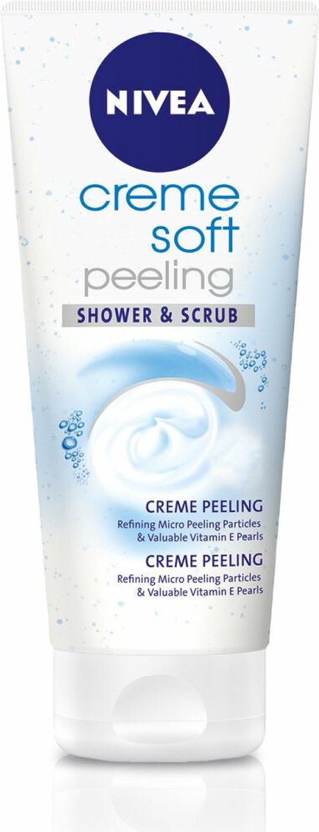 Nivea Crème Peeling Douchescrub 200ML