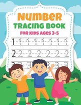 Number Tracing Book For Kids Ages 3-5