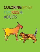 Coloring Book For Kids & Adults