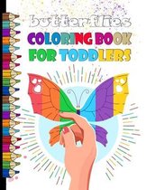 butterflies coloring book FOR TODDLERS