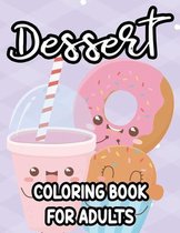 Dessert Coloring Book For Adults