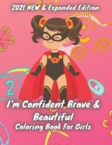 I'm confident brave and beautiful coloring book