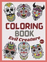Coloring Book Evil Creature