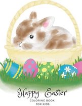 Happy Easter Coloring Book For Kids