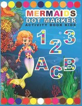 Mermaids Dot Marker activity book Kids -