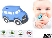 1 x Blauw Auto Siliconen Bijtring / Blue Car Silicone Teether BPA Free / Baby Bijtring Auto Ontwerp / BPA Vrij / Food Grade Silicone / Bijtspeeltje / Bijtring / Kauwring