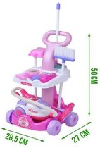 Speelgoed trolley - Speelgoed schoonmaak set - Schoonmaak set - Speelgoed set - Speelgoed stofzuiger - Stofzuiger - NEW MODEL - LIMITED EDITION