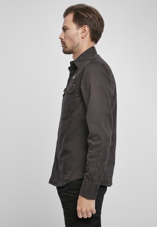 Chemise Brandit -7XL- Luis Vintage Zwart