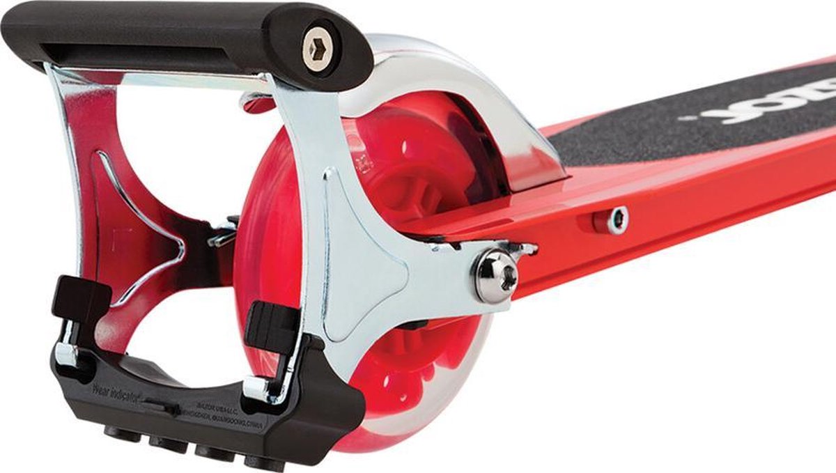 Razor Spark - Step - Rood - Opvouwbaar - In Hoogte Verstelbaar Stuur - LED Wielen - Vonkeneffect - Voor Kinderen - Tot 100 kg - Vanaf 8 jaar — afbeelding 4