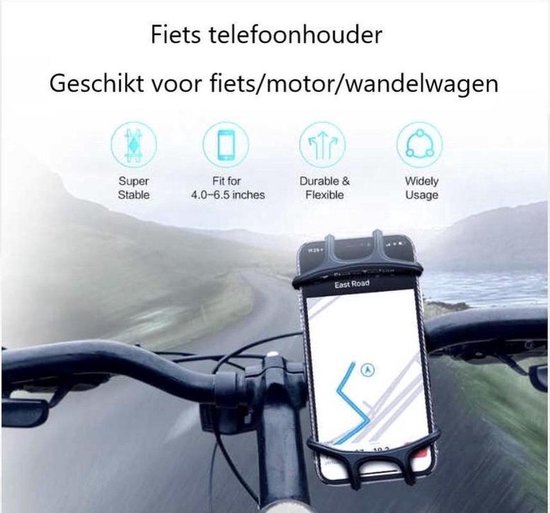 Apple iPhone 8 Plus Fietshouder - Telefoonhouder - - gsm houder fiets -... | bol.com