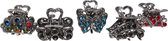 Jessidress® Haarklem Mini Haarclips Haarknipjes met strass
