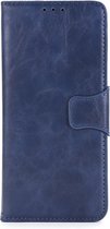 Shop4 - Alcatel 3L (2020) Hoesje - Wallet Case Cabello Blauw