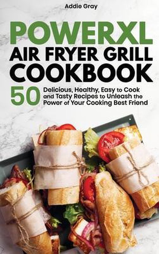 PowerXL Air Fryer Grill Cookbook - cover