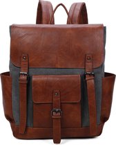 Blue Smith rugzak met laptopvak unisex grijs