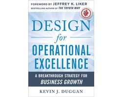 Omslag van Design for Operational Excellence: A Breakthrough Strategy for Business Growth