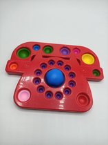 Simple dimple XL-Klassieke Telefoon rood-pop-it