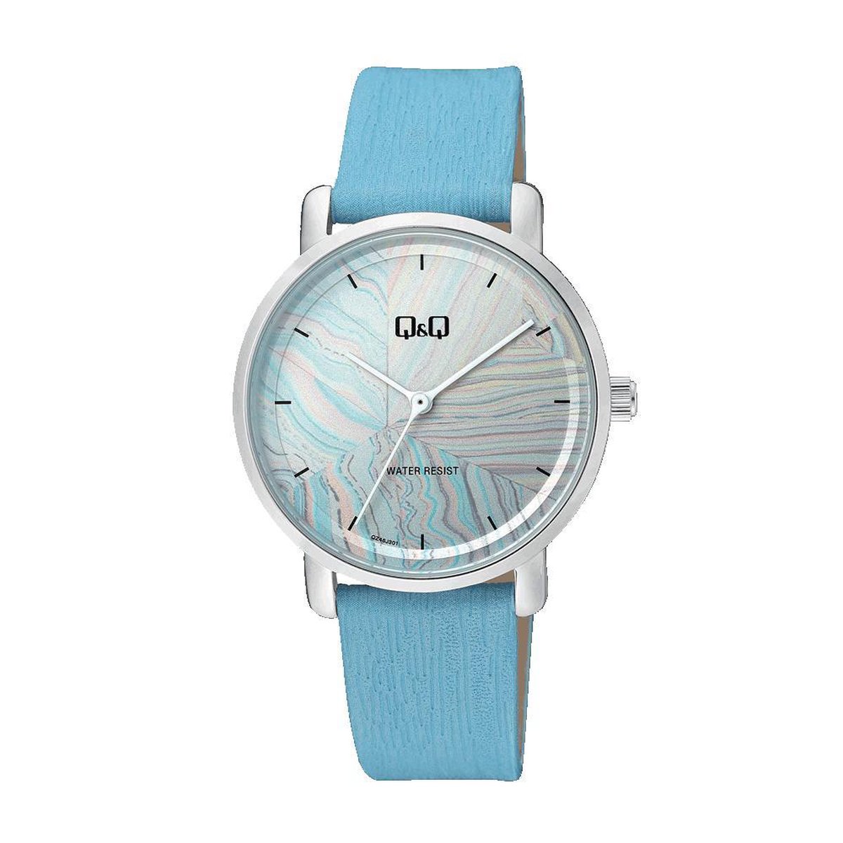 Prachtig QQ dames horloge met sierlijke wijzerplaat QZ46J301
