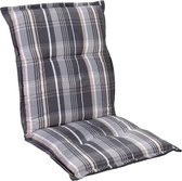 blumfeldt Prato Tuinkussen - stoelkussen - zitkussen - lage rug tuinstoel - 50 x 100 x 8 cm - UV-bestendig polyester