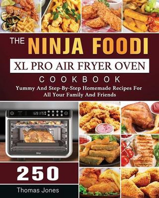 The Ninja Foodi XL Pro Air Fryer Oven Cookbook - cover