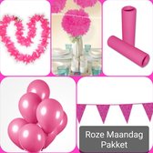 Versiering Roze Maandag Tilburg, Kermis, Themafeest, verjaardag, Roze , Pink