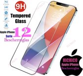 iPhone 12 Screenprotector Glas, Tempered Glass, Beschermglas, iPhone 12 Screenprotector Glas, iPhone 12 Screen Protector - Screenprotector iPhone 12, Glazen bescherming 2.5D 9H 0.3