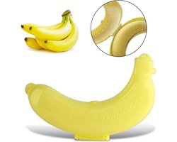 2 x Bananen bewaardoos - Bananenhouder - Bananen beschermer - Bananendoos kinderen -Bananen box