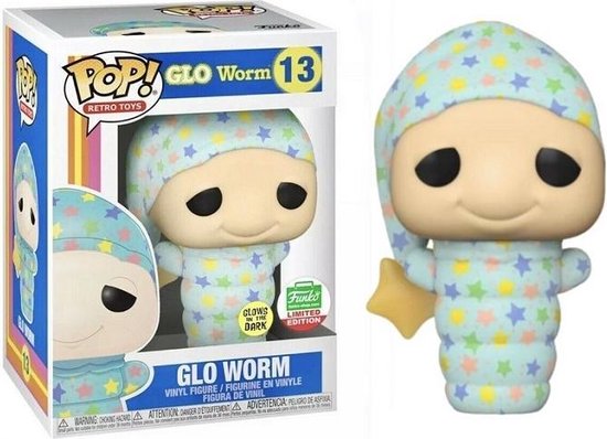Funko Pop Retro Toys: Glo Worm - Glo Worm 13 Limited Edition Glows In The  Dark | bol.com