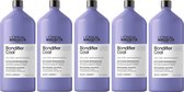 5x L'Oréal Serie Expert Blondifier Shampoo Cool 1500ml