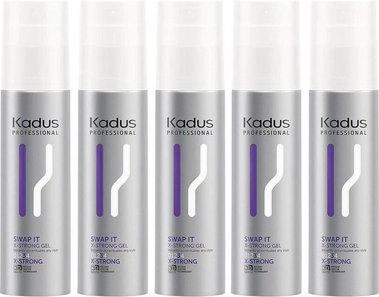 Kadus Styling Texture Swap It X-Strong Gel – Sofortige Fixierung Für Jeden Haarstil