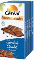 5x Cereal Melkchocolade Glutenvrij En Lactosevrij 100 gr