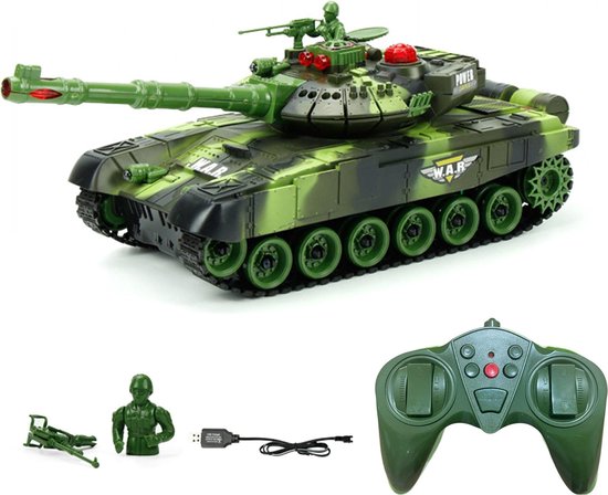 Ariko XXL RC Speelgoed Tank - Afstand bestuurbare Radiografische Tank | bol.com