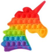 Healthify Life - Fidget Toy - Pop it - 13,5 cm - Regenboog Eenhoorn