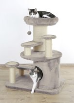 Krabpaal Oldie "Beige" (150*70*50cm) EXTRA STEVIGE GRONDPLAAT - krabpaal voor grote katten - krabpaal voor katten - kattenhuisje