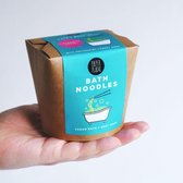 PAPER PLANE Bath Noodles - 100% natuurlijke en veganistische Badzeep VIETNAMESE FRESH EDITION WITH PEPPERMINT + POPPY SEED100g
